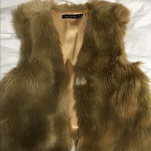 The Limited Faux Fur Vest